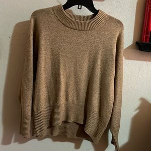 Tan sweater, extra small